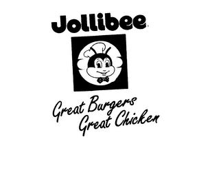 JOLLIBEE GREAT BURGERS GREAT CHICKEN logo