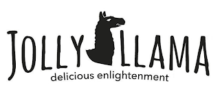 JOLLY LLAMA DELICIOUS ENLIGHTENMENT logo