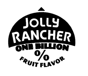 JOLLY RANCHER ONE BILLION FRUIT FLAVOR logo