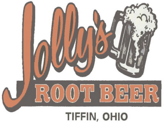 JOLLY'S ROOT BEER TIFFIN, OHIO logo