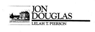 JON DOUGLAS LELAH T. PIERSON JON DOUGLAS COMPANY logo