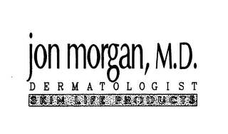 JON MORGAN, M.D. DERMATOLOGIST SKIN LIFE PRODUCTS logo