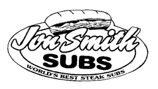 JON SMITH SUBS WORLD'S BEST STEAK SUBS logo