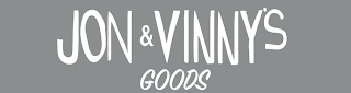 JON & VINNY'S GOODS logo