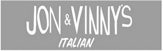 JON & VINNY'S ITALIAN logo