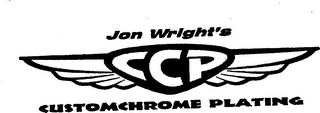 JON WRIGHT'S CCP CUSTOMCHROME PLATING logo