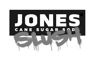 JONES CANE SUGAR SODA SLUSH logo