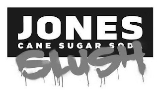JONES CANE SUGAR SODA SLUSH logo