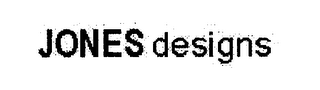 JONES DESIGNS logo