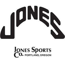 JONES JONES SPORTS CO. PORTLAND OREGON logo