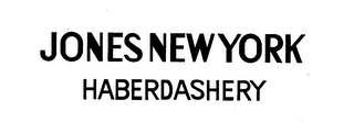 JONES NEW YORK HABERDASHERY logo
