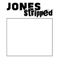 JONES STRIPPED logo