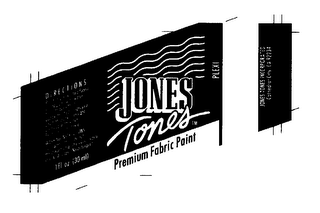 JONES TONES PREMIUM FABRIC PAINT logo