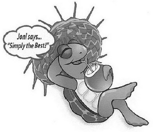JONI SAYS..."SIMPLY THE BEST!" logo
