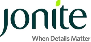 JONITE WHEN DETAILS MATTER logo