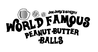 JONJOHN'S BAKERY WORLD FAMOUS PEANUT BUTTER BALLS logo