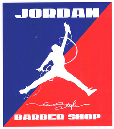 JORDAN NEW STYLE BARBER SHOP FADE MASTER logo
