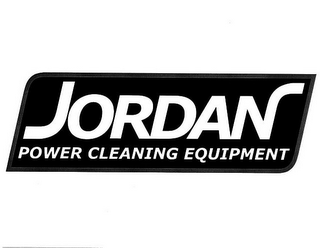 JORDAN POWER CLEANING EQUIPMENT logo