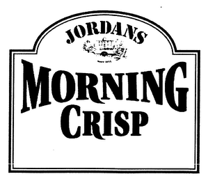 JORDANS MORNING CRISP SINCE 1855 logo