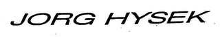 JORG HYSEK logo