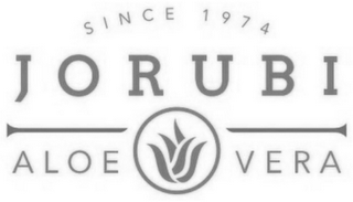 JORUBI ALOE VERA SINCE 1974 logo