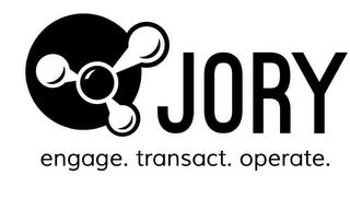 JORY ENGAGE. TRANSACT. OPERATE. logo
