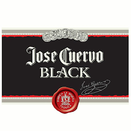 JOSE CUERVO BLACK JOSE CUERVO FABRICA LA ROJENA TEQUILA logo
