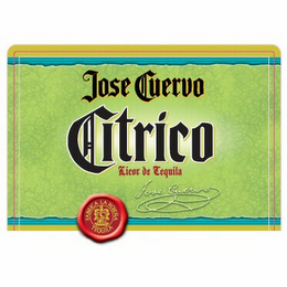 JOSE CUERVO CITRICO LICOR DE TEQUILA JOSE CUERVO FABRICA LA ROJENA TEQUILA logo