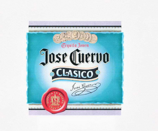 JOSE CUERVO CLASICO TEQUILA DOVEN JOSÉ CUERVO FABRICA LA ROIENA TEQUILA logo