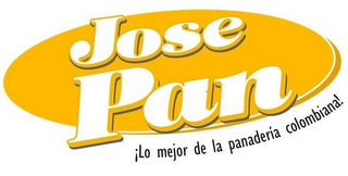 JOSE PAN ¡LO MEJOR DE LA PANADERIA COLOMBIANA! logo