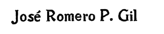 JOSE ROMERO P. GIL logo