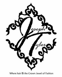 JOSEPH TYLER WHERE HAIR IS THE CROWN JEWEL OF FASHION logo