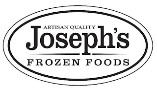 JOSEPH'S FROZEN FOODS, AND ARTISAN QUALITY logo