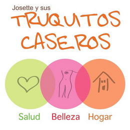 JOSETTE Y SUS TRUQUITOS CASEROS SALUD BELLEZA HOGAR logo