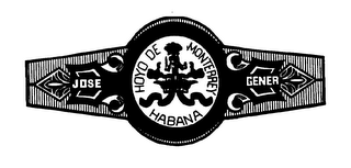 JOSEY GENER HOYO DE MONTERREY HABANA logo