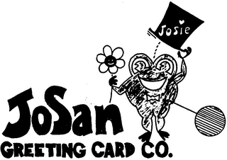 JOSIE JOSAN GREETING CARD CO. logo