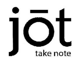 JOT TAKE NOTE logo