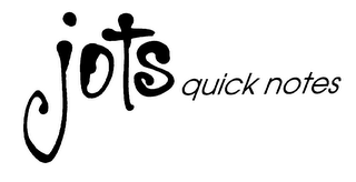 JOTS QUICK QUICK NOTES logo