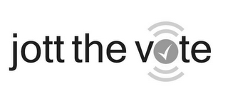 JOTT THE VOTE logo