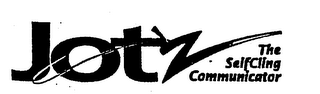 JOTZ THE SELFCLING COMMUNICATOR logo