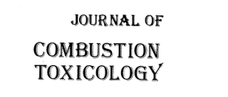 JOURNAL OF COMBUSTION TOXICOLOGY logo