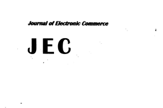 JOURNAL OF ELECTRONIC COMMERCE JEC logo
