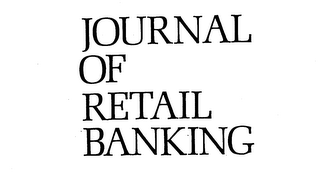 JOURNAL OF RETAIL BANKING logo