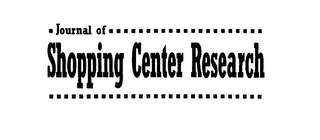 JOURNAL OF SHOPPING CENTER RESEARCH logo