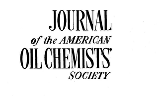 JOURNAL OF THE AMERICAN OIL CHEMISTS' SOCIETY logo