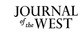 JOURNAL OF THE WEST logo