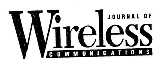 JOURNAL OF WIRELESS COMMUNICATIONS logo