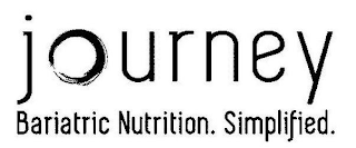 JOURNEY BARIATRIC NUTRITION. SIMPLIFIED. logo