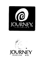 JOURNEY. NEVER COMPROMISE logo