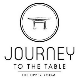JOURNEY TO THE TABLE THE UPPER ROOM logo